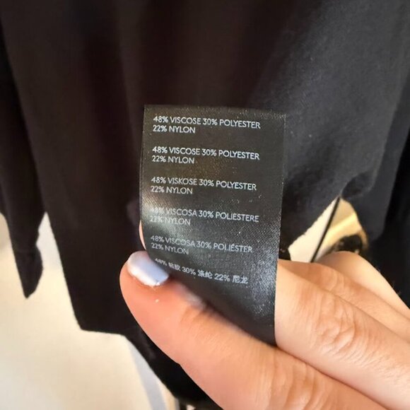 Anthropologie Denise Dolman-Sleeved Sweater Blacket - Picture 6 of 7